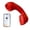 Red, variant on Agiufgs Wireless Handset Bluetooth 5.0, High-Fidelity Speaker & Sensitive Microphone, for Calls with Smartphone Setup, Pink