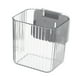 thumbnail image 2 of Caja de almacenamiento de alimentos, organizador de refrigerador, contenedor de pared, práctico estante colgante para cocina, apartamento, oficina, Blanco claro, 2 of 8