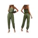thumbnail image 4 of Txlixc Mono largo de verano para mujer, sin tirantes, con hombros descubiertos, mono de una pieza con cinturón Txlixc Estilo de ocio, 4 of 5