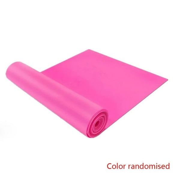 1pcs Odor Free Elastic Resistance Band Yoga Pilates Stretching Straps Latex Exercise Fitness Equipment