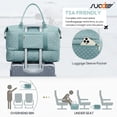 thumbnail image 4 of SUOSDEY Overnight Duffle Bag for Travel,Weekender Bags with Shoes Compartment,Hospital Bag for Labor and Delivery,Carry on Bag for Women,Travel,Gym,Weekend, 4 of 7