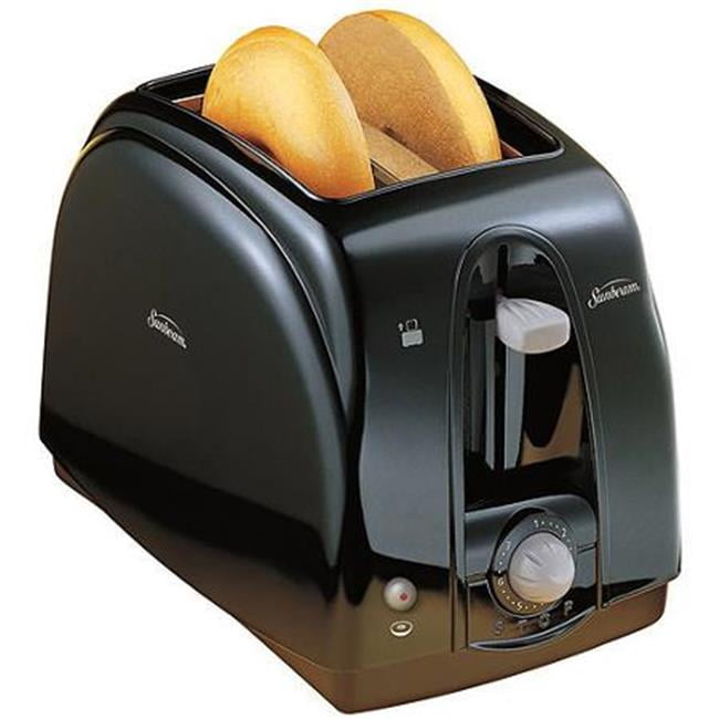 Sun 39101 Extra Wide Slot Toaster, 2Slice Black