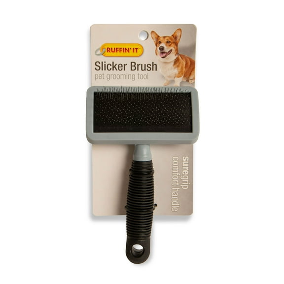 Westminster Pet Ruffin' it Metal Bristle Pet Grooming Slicker Brush 19752
