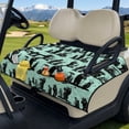 thumbnail image 3 of Pzuqiu Quilted 2-Person Golf Cart Seat Cover With 4 Pockets - Non-Slip Universal Fit Protector For Golf Enthusiasts, 3 of 6