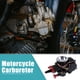 thumbnail image 3 of Universal 21mm Motocicleta Carburador para 50cc a 100c Negro Rojo, 3 of 7