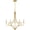 Light Gold, variant on MAB5026LG Quoizel Lighting Mabel - 5 Light Chandelier In Transitional Style-28.5 Inches Tall and 26.25 Inches Wide-Light Gold Finish -Traditional