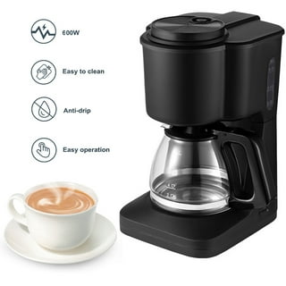 Mueller Ultimate Single Serve Coffee Maker, Personal Coffee Brewer Machine  for Single Cup Pods & Reusable Filter, 10oz Water Tank, Quick Brewing, One  Touch Operation, Compact Size,for Home,Office, RV 