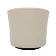 thumbnail image 2 of Mainstays Miles Swivel Accent Chair, Zeus Sand, 2 of 7
