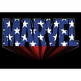 thumbnail image 2 of Men's Marvel Classic American Star Logo  Graphic Tee Black Large Tall, 2 of 3
