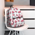 thumbnail image 5 of Pofeuu Watermelon Print Laptop Backpack Travel Canvas Backpack for School Lightweight and Comfortable Backpack College Backpack Schoolbag, 5 of 6