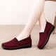 thumbnail image 5 of Zapatos casuales de mujer de punto volador de fondo plano de color sólido casual de moda para mujer Wmkox8yii FOPL1317, 5 of 9