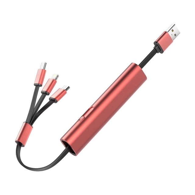Fast Charging Retractable Charger USB Charging Head Charging Retractable Phone Universal Chargers Retractable Data for All Device