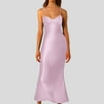thumbnail image 2 of Seductive Satin Strapless Backless Long Dress With Waist Cinching Tie, 2 of 6