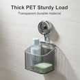 thumbnail image 3 of BotaniNest Upgraded 2026 Suction Cup Shower Organizer Drill Wall Storage Rack With Strong Load Bearing Bathroom Caddy Multipurpose Organizer For Kitchen And Bathroom, 3 of 6