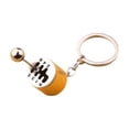 thumbnail image 2 of Six-Speed Gear Shift Metal Keychain with Toggle Lever, Fidget Toy for Stress Relief and Anxiety, Durable Car Accessory Keyring, 2 of 2