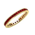 thumbnail image 2 of Karina B� Round Ruby All Around Band W/milgrain, 2 of 9
