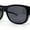 Matte Black - Black, variant on Polarized 57mm Rectangular Wear Over Glasses Large Fit-Over Sunglasses Matte Black