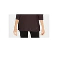 thumbnail image 3 of KAREN SCOTT Womens Black 3/4 Sleeve Evening Top Size: M, 3 of 3