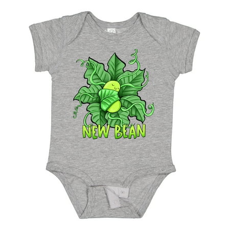 

Inktastic New Bean Cute Sleeping Bean in Leaves and Vines Gift Baby Boy or Baby Girl Bodysuit