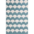 thumbnail image 2 of Unique Loom Whimsy Kids Collection Area Rug - Arches (6' 1" x 9' Rectangle Sky blue/Ivory), 2 of 9