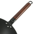 thumbnail image 5 of Babish Carbon Steel Flat Bottom Wok and Stir Fry Pan, 14-Inch, 5 of 6