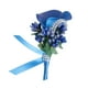 thumbnail image 5 of Ramo de flores para boda, ramo de flores, ramo artificial de moda, Azul, 5 of 9