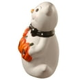 thumbnail image 3 of National Tree Company Pre-Lit Halloween Figurine, White, Ghost, BOO, 1 Multicolor LED Light, Battery Operated, 6 Inch, 3 of 4