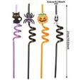 thumbnail image 3 of Clearance Home Decor Halloween Party Supplies Reusable Drinking Thematic Beverage Accessories for Kitchen Bar Black,27X0.6CM, 3 of 9