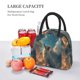 thumbnail image 5 of Disketp Starry Sky Cloud Wolf Bolsa Térmica para Almuerzo, Lonchera con Abertura Amplia y Gran Capacidad, Organizador Reutilizable para Mujeres, Hombres y Adultos, 5 of 6