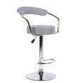 thumbnail image 2 of Heavenly Collection Adjustable Stool with stainless steel base. SET OF 3, 2 of 2