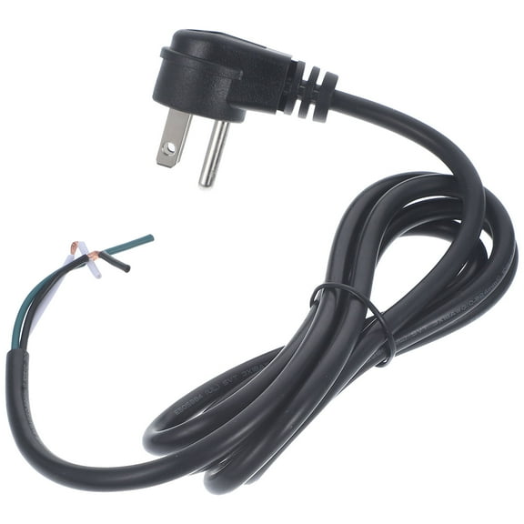 RENACLIPY -Prong Extension Cord 6ft Supply Line for Home and Office Use