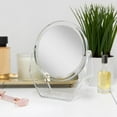thumbnail image 6 of Zadro Acrylic Dual Makeup Mirrors with Magnification & Swiveling Heads, 6 of 7
