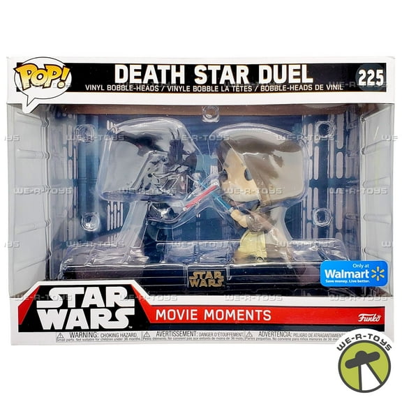 Pre-Owned Funko POP Movie Moments Star Wars Death Star Duel 225 Vinyl Figure 2 Pack