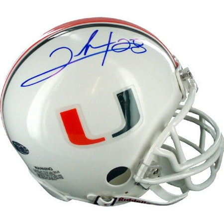Steiner Sports Clinton Portis University of Miami Replica Mini Helmet