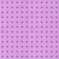 thumbnail image 1 of Ahgly Company Indoor Square Patterned Pastel Purple Pink Area Rugs, 5' Square, 1 of 6