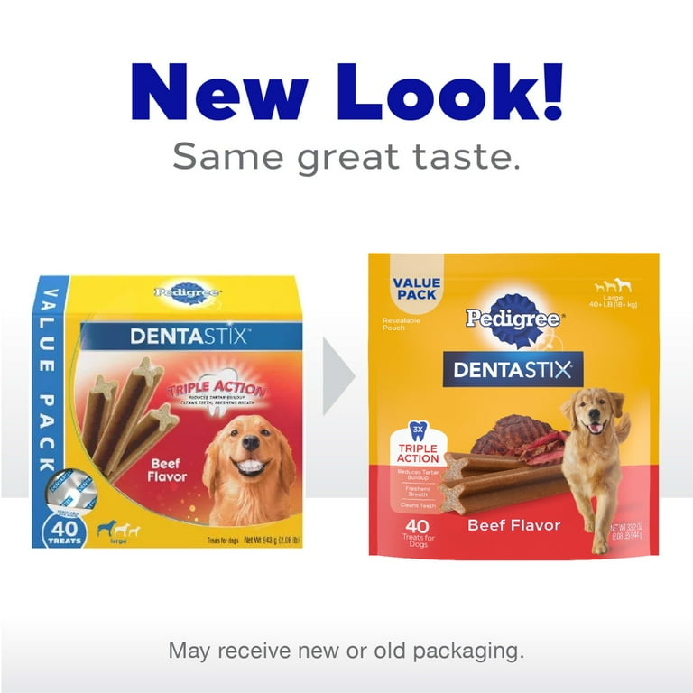 Pedigree Dentastix Beef Flavor Bones Large Dog Dental, 59 OFF