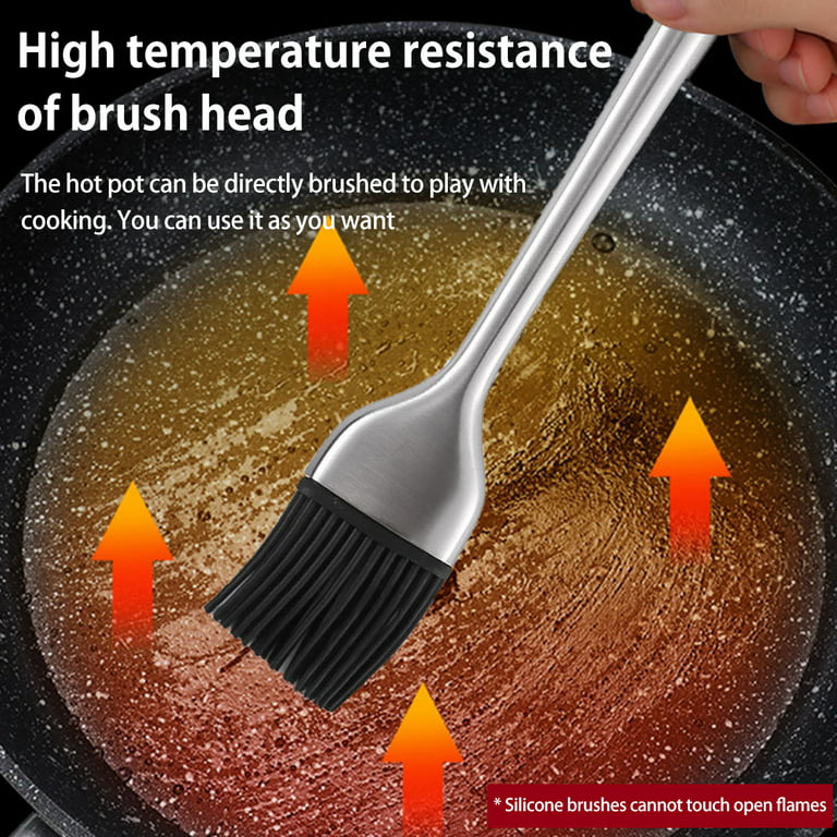 Buy KitchenFest 2 Pc. Silicone Full Basting Brush for Kitchen Oil