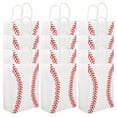 thumbnail image 4 of TEHAUX  12 Pcs Baseball Bags with Handles High-quality Gift Shopping Travel, 4 of 8