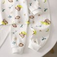 thumbnail image 5 of masbird Toddler Boys Girls Planet Pajamas Dinosaur Cotton Kids Truck 2 Piece Train Kids Pjs Fall Winter Sleepwear Clothes Set 6-24 Months 2 3 4 5 6 7 8 9 T Children(Yellow,18-24 M), 5 of 5