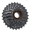 thumbnail image 2 of Rueda libre de 7 velocidades, 13-28 dientes, roscada, de acero plateado, para bicicletas de montaña., 2 of 14