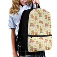 thumbnail image 3 of Uourmeti Durable Daypack for School Travel, 17 Inch Large Capacity Backpack, Japan Capybara, 3 of 6