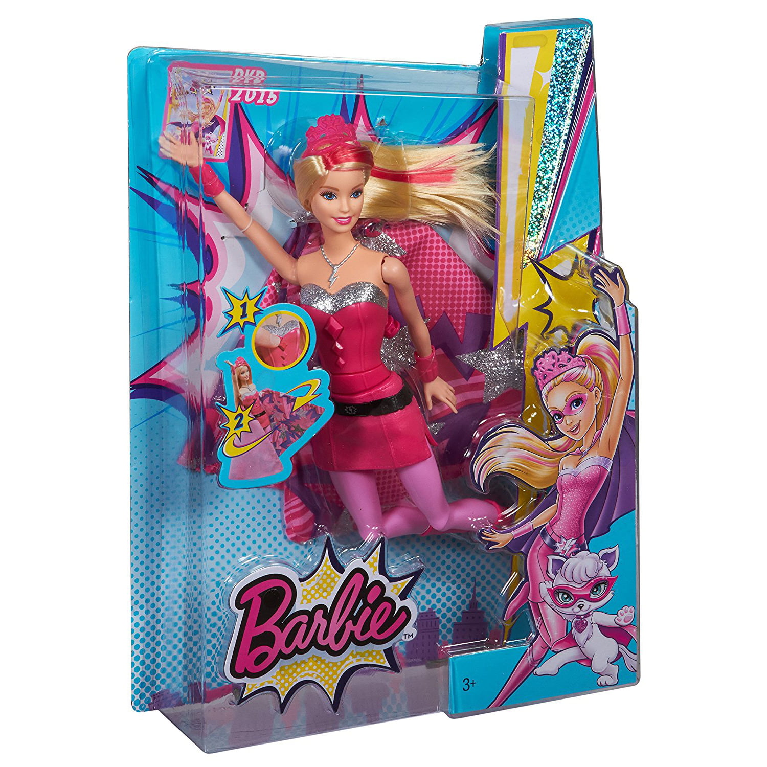 Super doll. Кукла cdy61 Барби супер герой. Кукла «Mattel Barbie t7439». Барби супер блестка кукла.