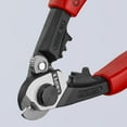 thumbnail image 4 of Knipex Tools 95 62 190 Wire Rope Cutters, 4 of 9