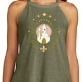 thumbnail image 3 of Disney Princess - Brave Beauty - Juniors High Neck Tank Top, 3 of 5
