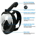 thumbnail image 4 of RHYBOR Full Face Snorkel Mask for Adults Teen, Removable View Snorkeling Masks, Safe Breathing Anti-Fog Anti-Leak Snorkling Set Sizes L/XL, 4 of 10
