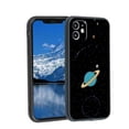 thumbnail image 1 of Compatible with iPhone 12 Phone Case, planets-universe-217 Case Silicone Protective for Teen Girl Boy Case for iPhone 12, 1 of 1