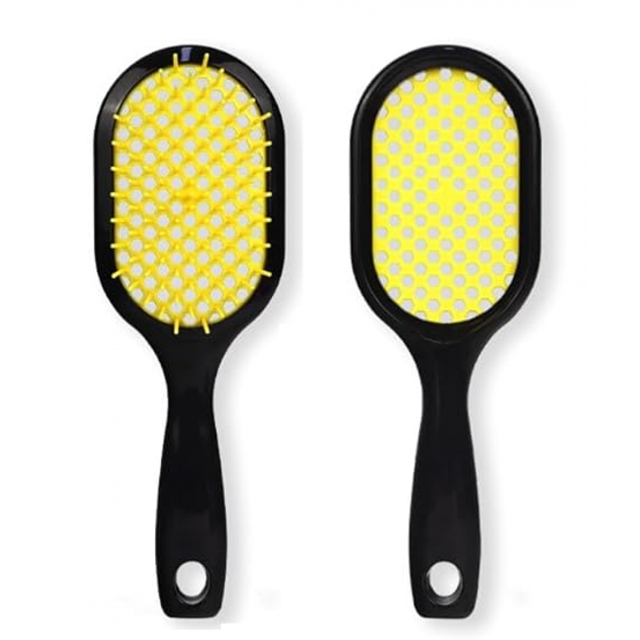 Nuevos peines con cojín de aire de dientes anchos para mujer, peine para masaje del cuero cabelludo, cepillo para el cabello ahuecado, herramienta de peluquería para salón de casa, peines con cojín d