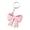Pink, variant on Bow Shape Keychain Bottle Opener – Portable Butterfly Bow Keyring Can Tab Opener for Beer Soda Beverage， Cute Decorative Cap Lifter for Keys Bags Backpacks Home Party Camping Gift