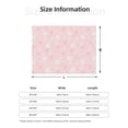 thumbnail image 2 of Vsdgher Cute Bunny Pattern Fleece Throw Blanket, Horizontal Fleece Bedding Home Decor for Couch & Bed All Season Use -40"x30", 2 of 6