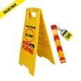 thumbnail image 5 of 2 Pack Kid Playing Caution Sign – Children Safety Slow Road Yard Sign - Double Sided Sign Bundled with Reflective Tape, 5 of 7